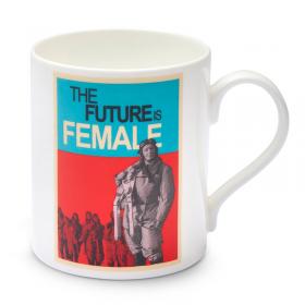 the future is female white china mug ATS second world war homefront imperial war musums main